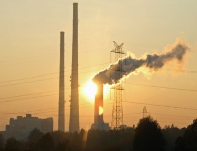 Coal power station in Rybnik, Poland