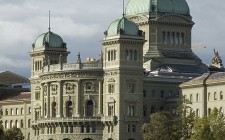 The Swiss Federal Palace in Bern, Switzerland