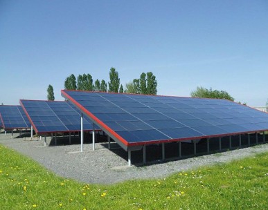 Solar panels, Silk Road Organic Foods 2011