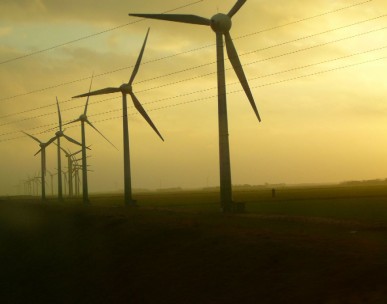 Wind farm in the North Sea
