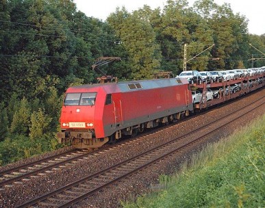 Freight train in Germany