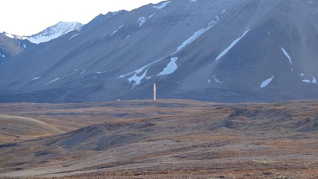 Amundsen-Nobile climate change tower, Ny-Ålesund, Norway