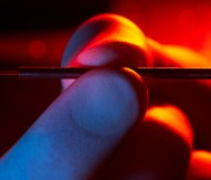 Terahertz accelerator modules easily fit into two fingers