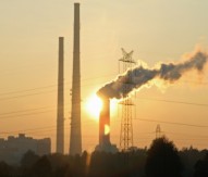 Coal power station in Rybnik, Poland