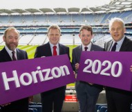 Thomas Hunter McGowan (InterTradeIreland); Alastair Ross (Northern Ireland Executive); Sean Sherlock (Irish Government); Dr Neville Reeve (European Commission