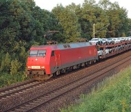 Freight train in Germany