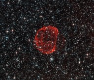 Remains of a star gone supernova